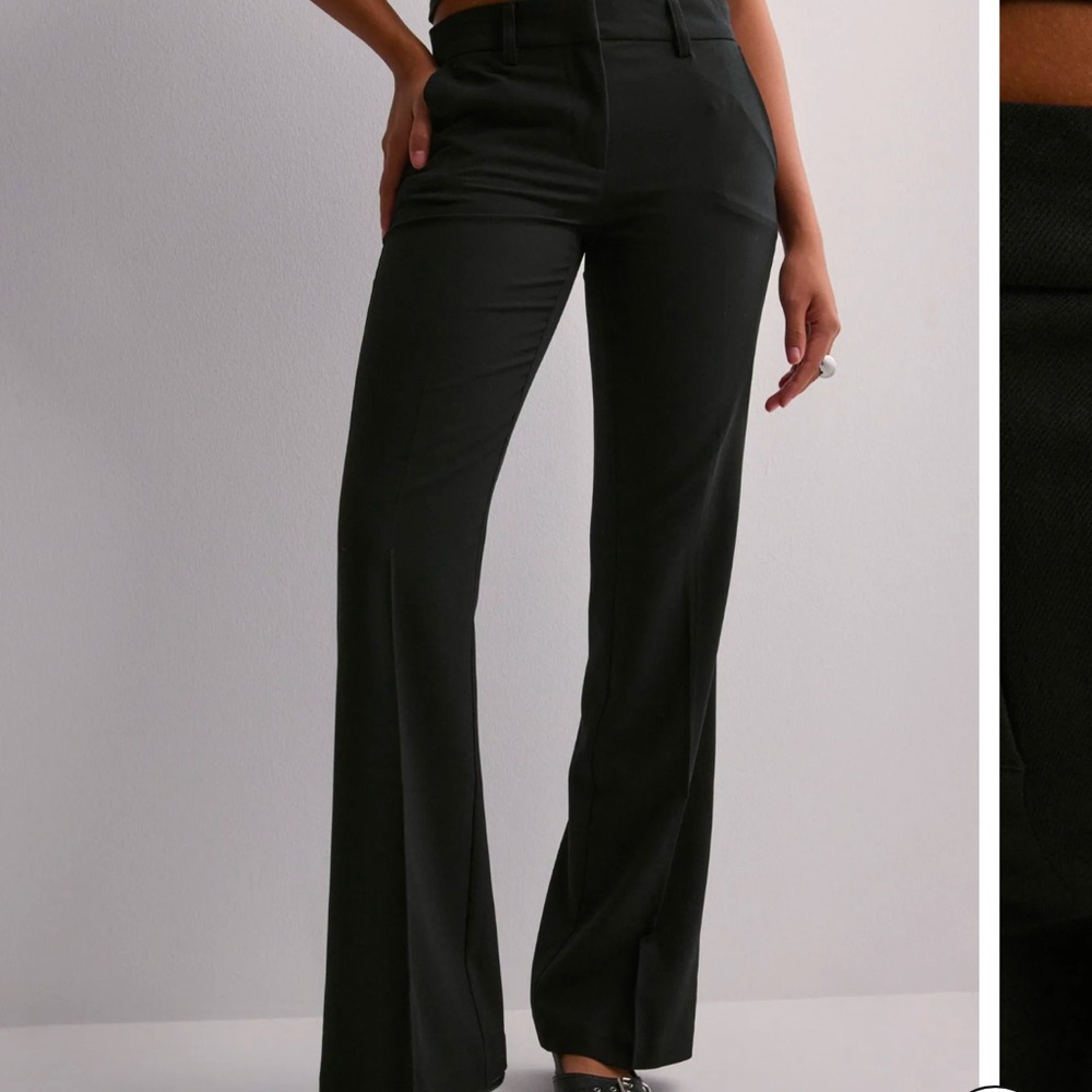 nelly | low waist flare suit pants